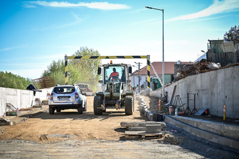 FOTO: 9 șantiere sunt deschise în Sibiu. Unde se lucrează în această perioadă