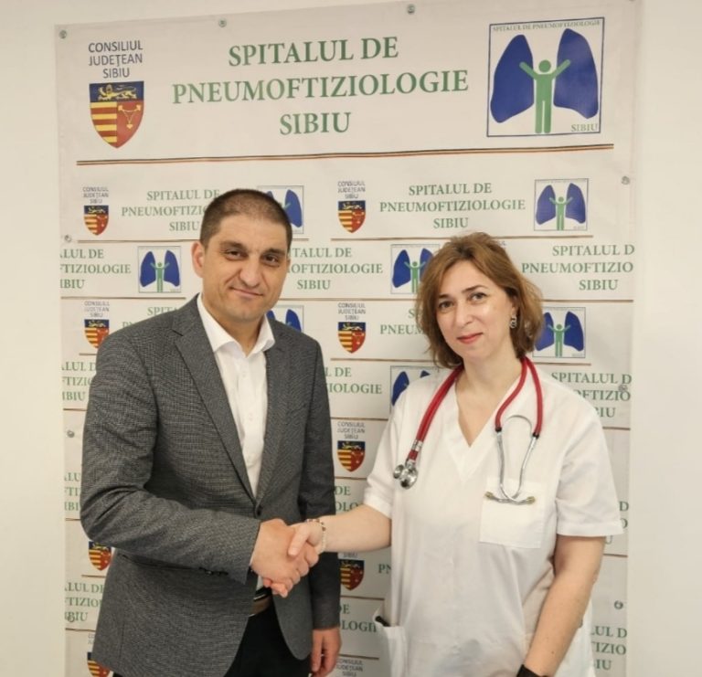 FOTO: Un nou medic în echipa Spitalului de Pneumoftiziologie Sibiu