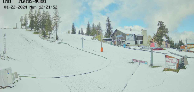 ALERTĂ METEO: Ninsori în Sibiu și alte 13 județe, până marți