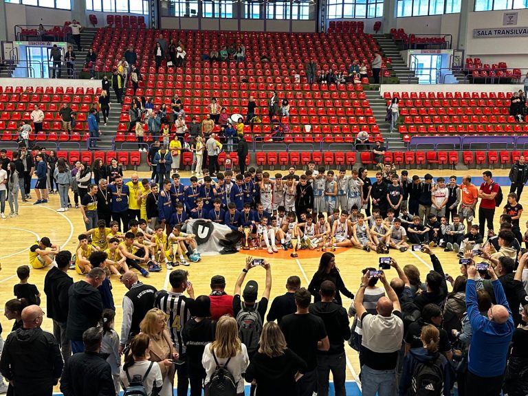 CSU Andu Sibiu – vicecampioană națională la U14, baschet masculin