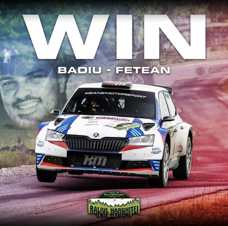 Raul Badiu, prima victorie în Campionatul Național de Raliuri