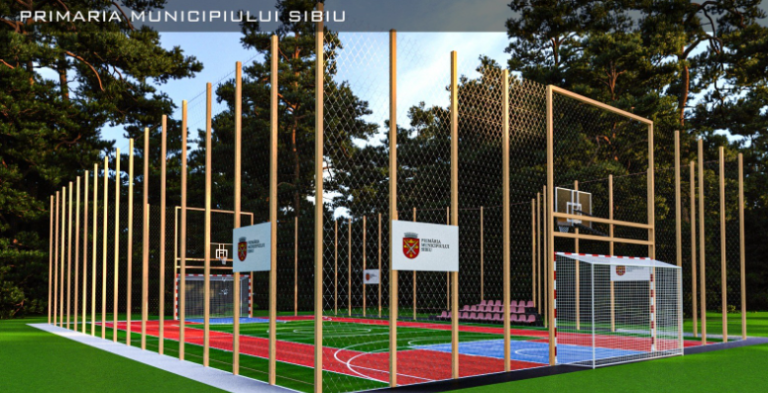 Foto: Primăria Sibiu vrea să construiască un teren de sport în Păltiniș
