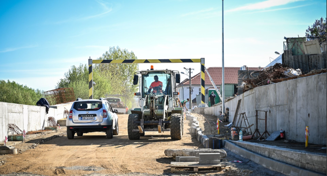 Care este stadiul lucrărilor la străzile din oraș