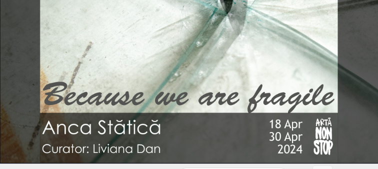 „Because we are fragile”, o expoziție de neratat în Sibiu