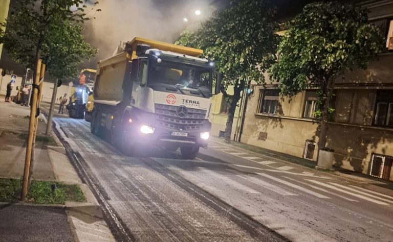 Mai multe străzi din Sibiu intră în reparații. „Șoferii sunt rugați ca, pe cât posibil, să aleagă rute ocolitoare pentru a evita blocaje”