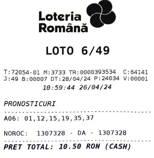 FOTO: Un român de peste 80 de ani a câștigat 725.000 de euro la Loto