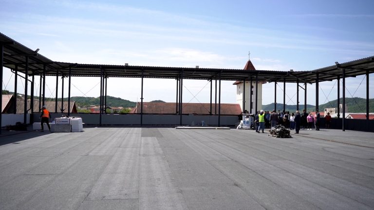 FOTO: Centru Social Comunitar de Agrement și Sport spectaculos pentru tinerii din Mediaș