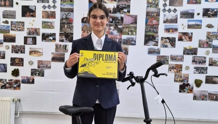 FOTO: Patricia Teodora a obținut locul I la Concursul Național ,,Banda Asap”