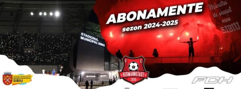Abonamente pentru suporterii FC Hermannstadt în noul sezon