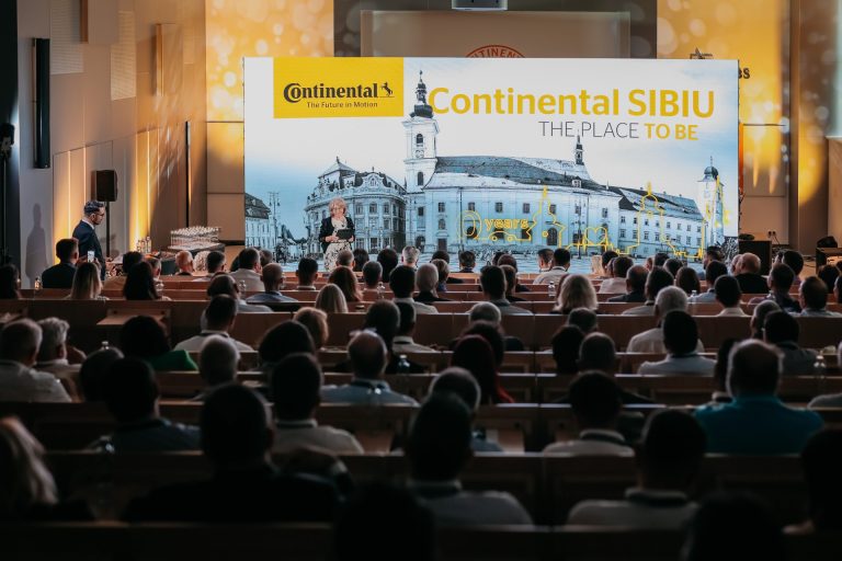 FOTO/VIDEO: Continental a sărbătorit cei 20 de ani la Sibiu. Astăzi a demarat o nouă investiție de 45 de milioane de euro