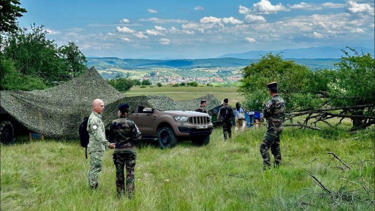 Comanda grupului de luptă multinațional, de la Cincu, a fost schimbată