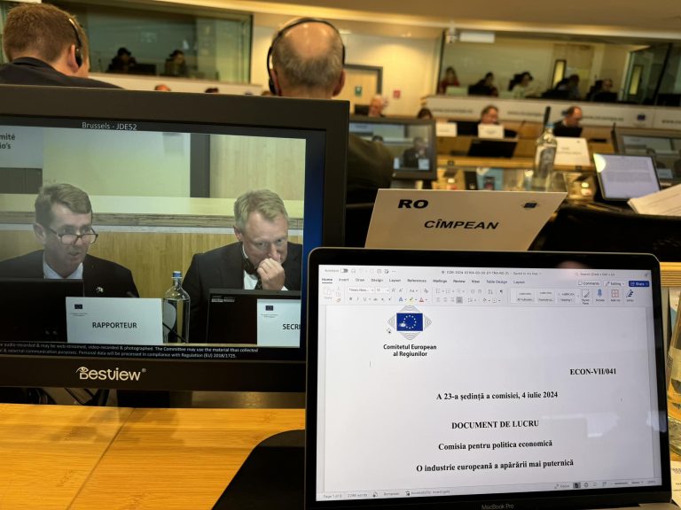 Președintele Consiliului Județean Sibiu și analiza programelor de finanțare europeană privind regiunile