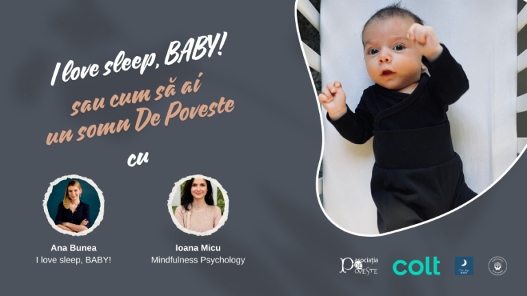 Asociația De Poveste invită părinții la un workshop caritabil despre somn