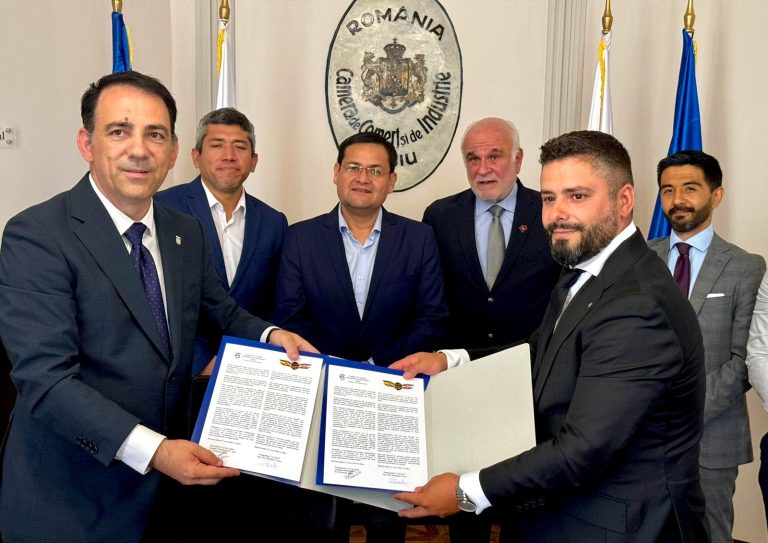 Parteneriat de colaborare între Camera de Comerț, Industrie si Agricultură Sibiu și Camera Binațională România-Peru din Lima