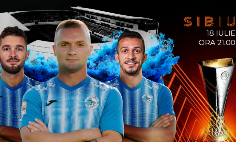 Europa League la Sibiu. Corvinul ne face onoarea de a scrie istorie pentru oraș