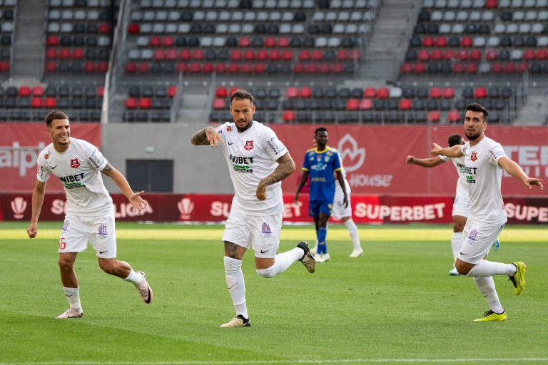 FOTO – Meci slab, rezultat pe măsură: FC Hermannstadt – Unirea Slobozia 1-1