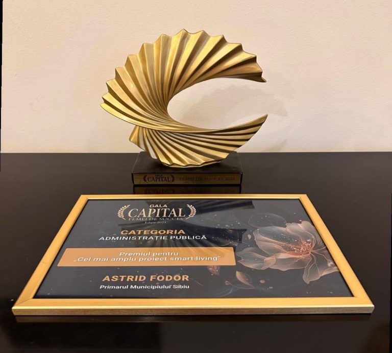 Astrid Fodor, în TOP 100 Femei de Succes din România pentru „cel mai amplu proiect smart living”