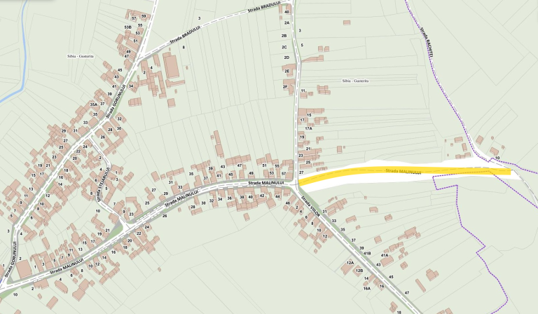 Strada Mălinului, viitoare cale de acces spre Gușterland, va fi modernizată