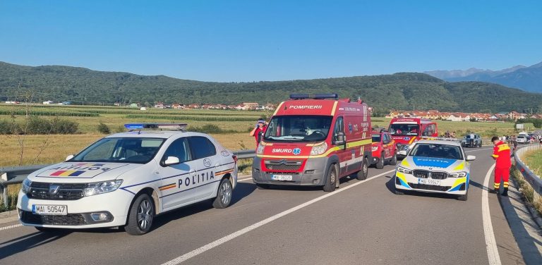 Accident rutier între Sadu și Tălmaciu: Două persoane rănite