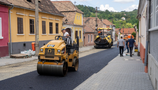 Încep lucrările de reabilitare a străzii Gheorghe Doja din Mediaș