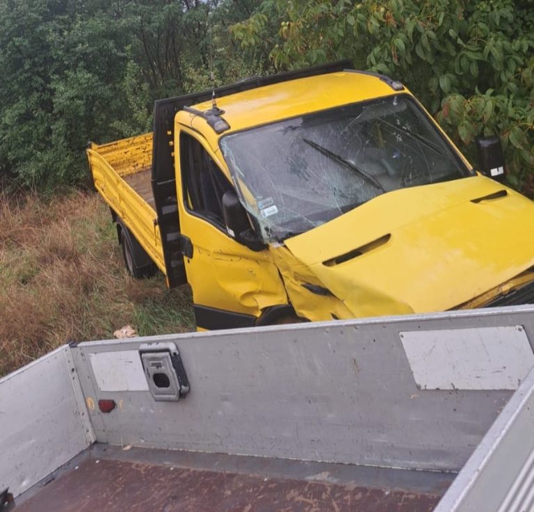 ULTIMA ORĂ/FOTO: Grav accident rutier la ieșirea din Sibiu