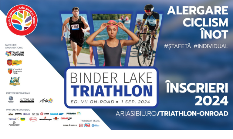 Testează-ți limitele la ediția VII Binder Lake Triathlon