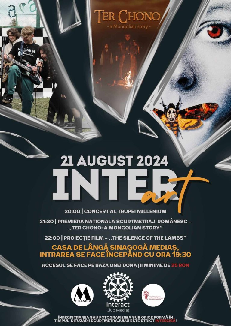 Seară culturală și caritabilă la Mediaș. „InterART” la Casa de lângă Sinagogă