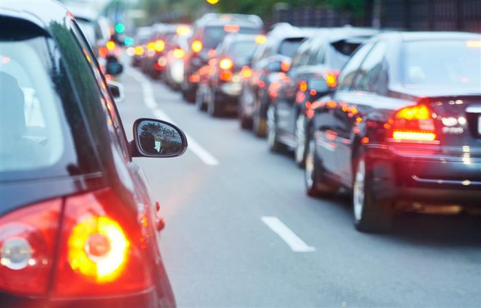 Centrul Infotrafic: Circulație intensă pe Valea Oltului în zona Căciulata, pe ambele sensuri