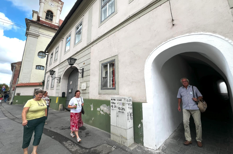 Ulița Balului, unul dintre cele mai fotografiate pasaje din Sibiu