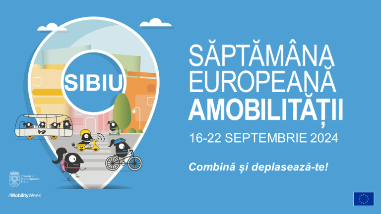 Sibiul se mobilizează pentru… Săptămâna Europeană a Mobilității, 16-22 septembrie