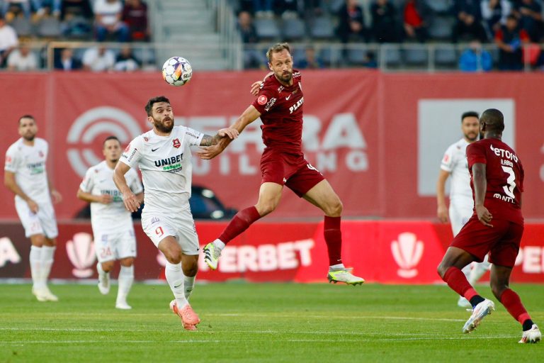 FOTO: FC Hermannstadt a remizat, 0-0, cu CFR Cluj