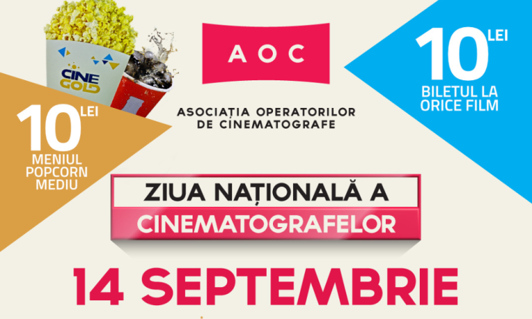 Ziua Națională a Cinematografelor la Cine Gold