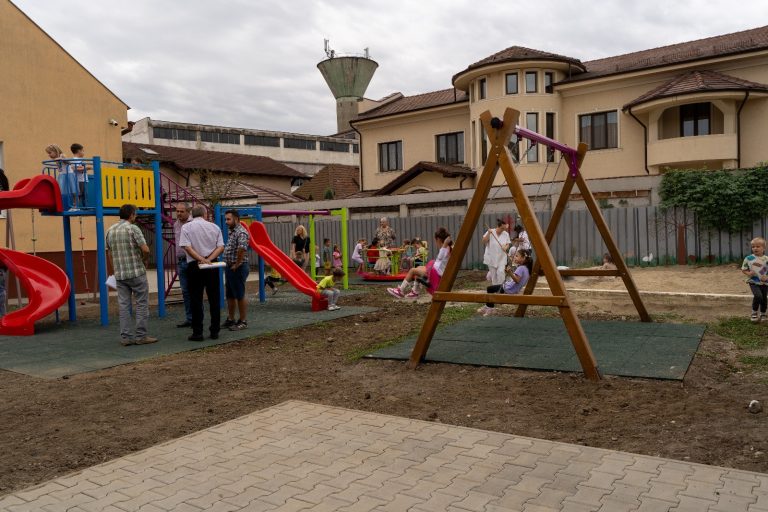 FOTO/VIDEO: Lucrări recepționate la Grădinița „Piticot” din Mediaș