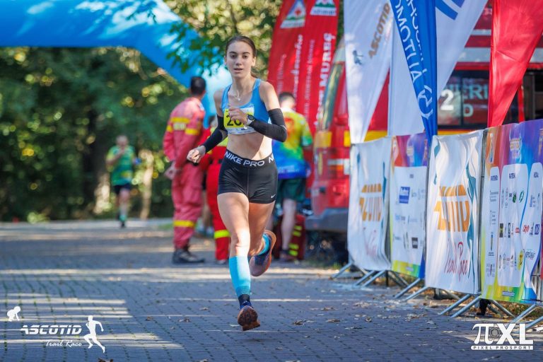 Medieșeanca Vanesa Giangu, câștigătoare la un cros umanitar la Târgu Mureș