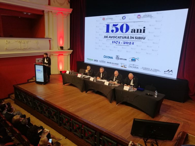 Foto: Simpozionul aniversar – 150 de ani de avocatură în Sibiu