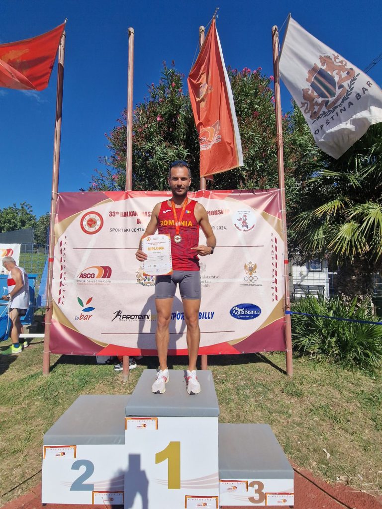 Campionul Daniel Scrob, polițistul care aleargă nu doar după infractori