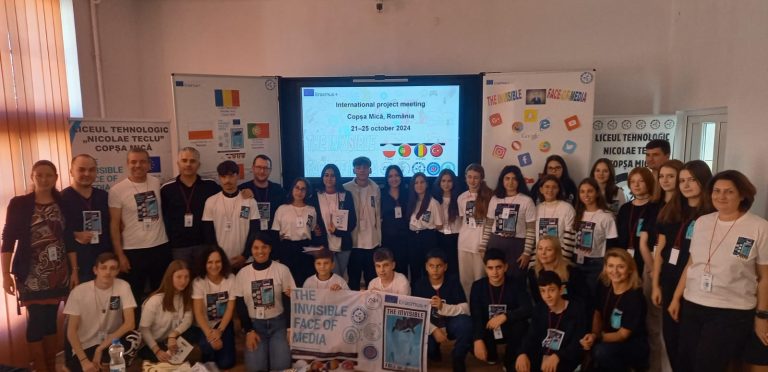 Cum identificăm dezinformarea, tema unui proiect Erasmus+ la Liceul Tehnologic „Nicolae Teclu” Copșa Mică