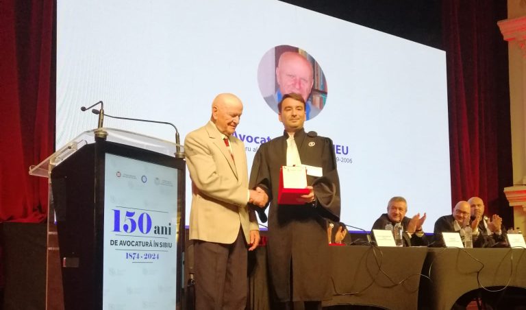 Baroul Sibiu, primul din Transilvania în istorie, a aniversat un secol și jumătate de existență