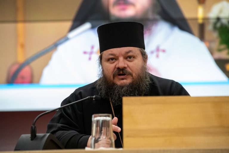 Părintele Hrisostom Ciuciu, prezent la Academia Forțelor Terestre „Nicolae Bălcescu” din Sibiu