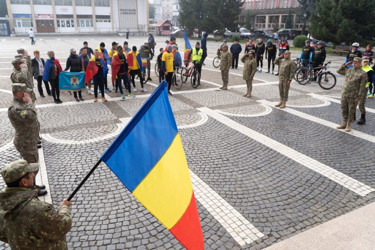 FOTO/VIDEO: „Ștafeta Veteranilor” a ajuns din nou la Mediaș