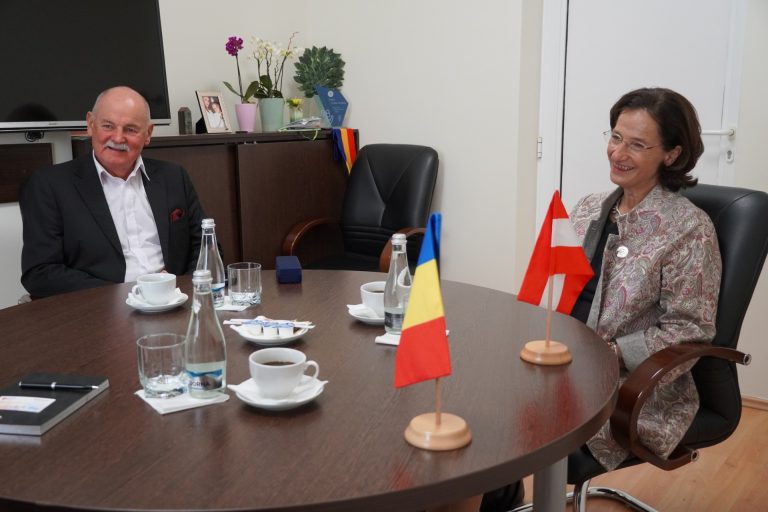 Ambasadorul Austriei în vizită la Sibiu. Nimic despre Schengen