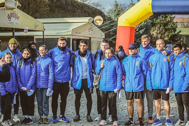 Studenții Academiei Forțelor Terestre din Sibiu au strălucit la „Crosul Unirii” din Alba Iulia