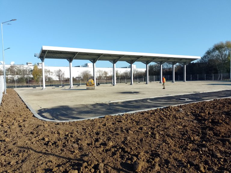 Primul centru de colectare a deșeurilor din Sibiu, aproape finalizat