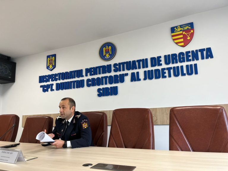 ISU Sibiu: Misiuni pirotehnice la dublu față de anul trecut și zeci de intervenții salvatoare