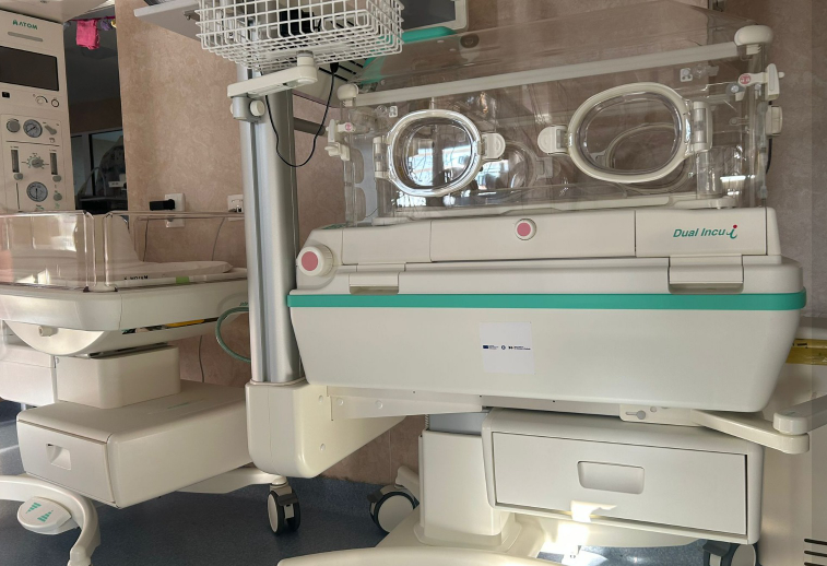 Foto: Aparatură modernă pentru salvarea nou-născuților la Spitalul Județean Sibiu