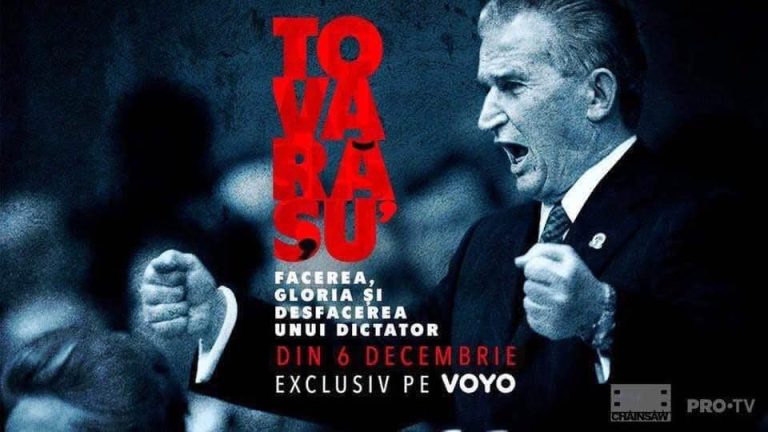 FOTO: Medieșeanca Daciana Frățilă în echipa de cercetare a superproducției Tovarășu’, povestea vieții lui Nicolae Ceaușescu