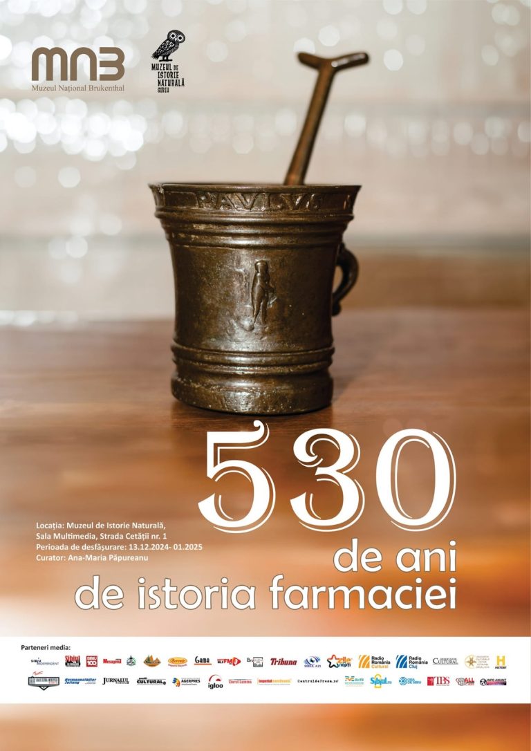 „Expoziție farmaceutică” la Muzeul de Istorie Naturală