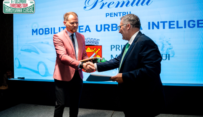 Sibiu, premiat pentru mobilitate urbană inteligentă