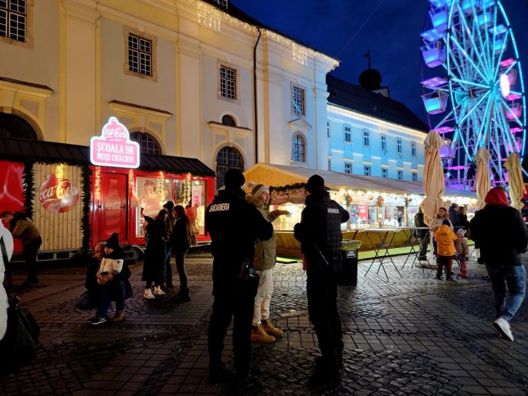 Jandarmii sibieni nu au „vacanță” de sărbători