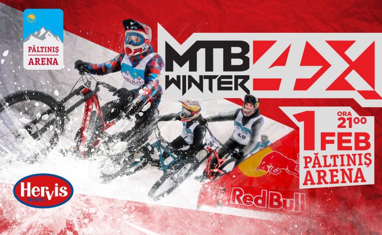 Adrenalină și spectacol la Păltiniș Arena: MTB Winter 4X Cross și Ski & Snowboard 4X Cross